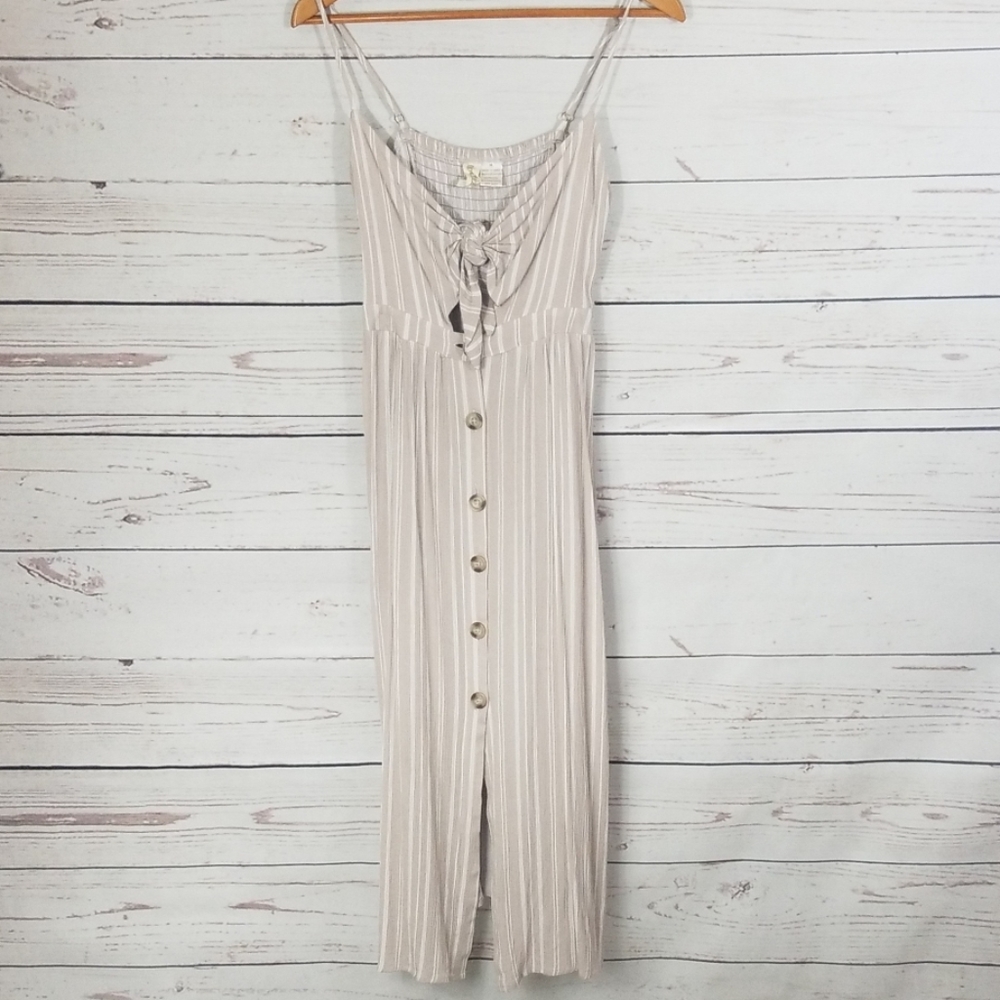 Mimi Chica Button Front Keyhole Dress 4/$20!